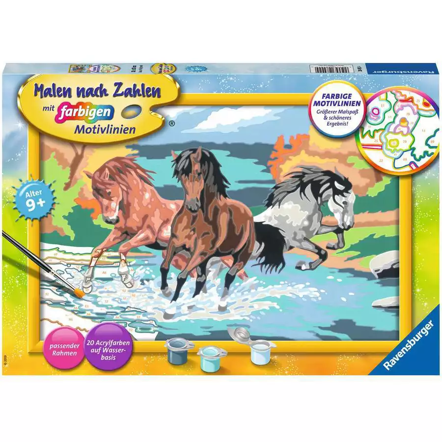 Ravensburger Stolze Wildpferde bunt