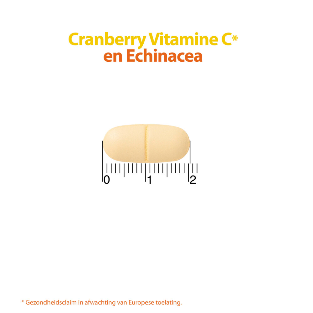 2x Roter Cranberry Vitamine C en Echinacea 30 tabletten