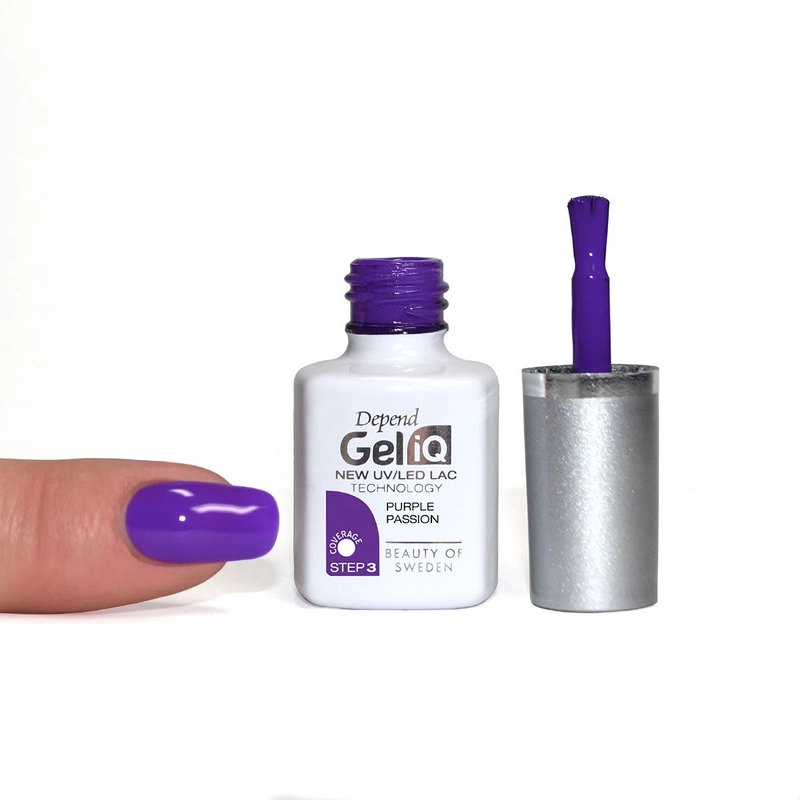 Depend Cosmetic Gel iQ Polish Step 3 - 5 ml - Purple Passion