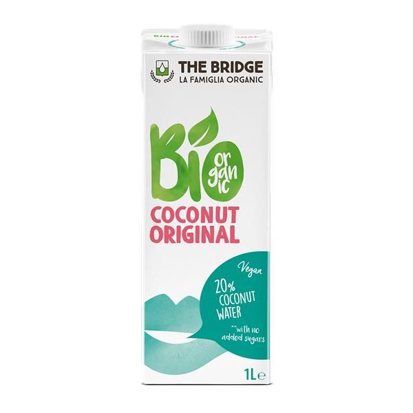 The Bridge Bio Bebida 1L Coco Original - Sem Adição De Açúcares