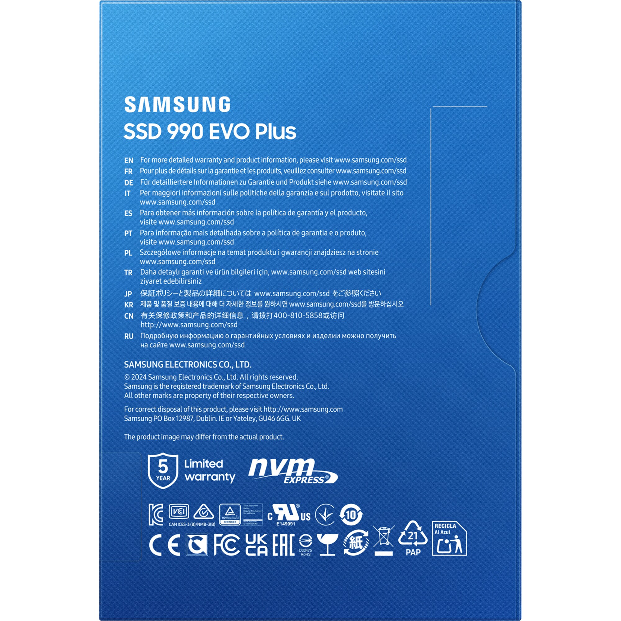 Samsung SSD 990 EVO Plus 1 TB