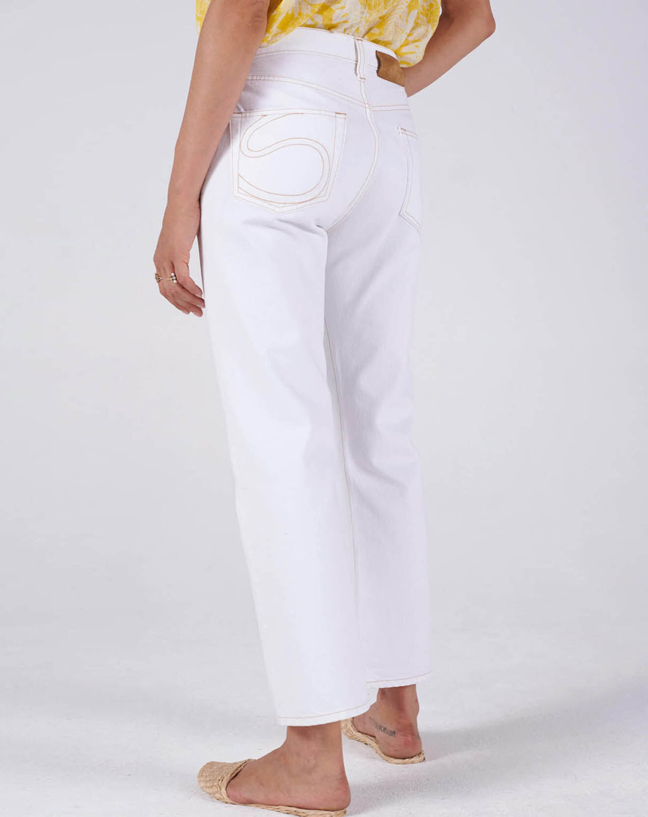 Swildens Pantalon Davila blanc