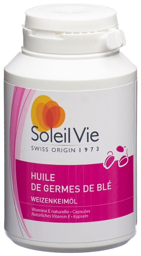 SOLEIL VIE Weizenkeimöl Kaps 700 mg 90 Stk