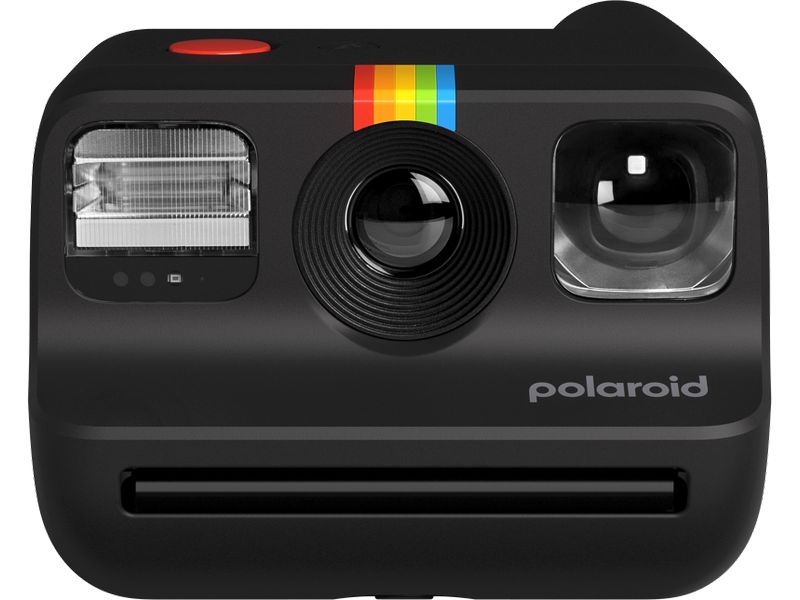Polaroid Fotokamera Go Gen 2.0 Schwarz Ultrakompakte Sofortbildkamera im Retro-Stil