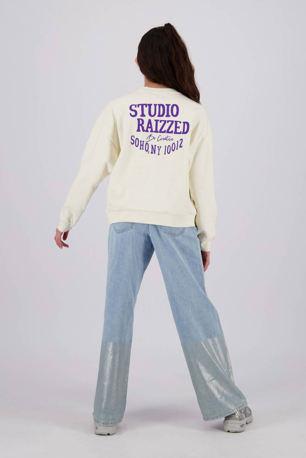 Raizzed sweater wit