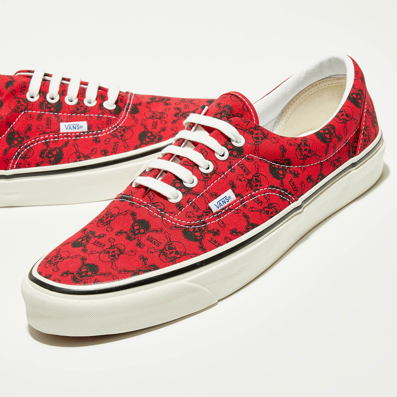 Vans Sneakers en Toile Anaheim Factory Era 95 DX rouge/noir