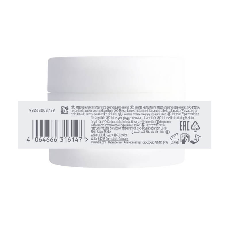 Masque cheveux colorés & abimés Color Motion Wella 150ML