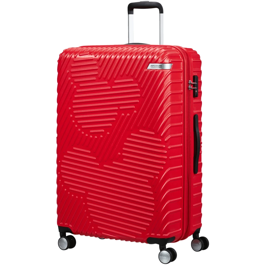 American Tourister Mickey Clouds - 4-Rollen-Trolley 76 cm erw. Mickey Classic Red
