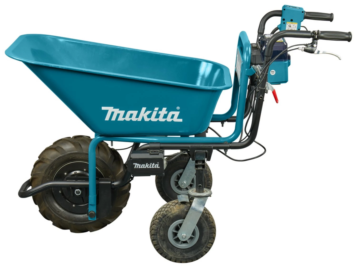 Makita DCU180ZX2 18V Li-Ion accu Kruiwagen met bak zonder tilbelasting - 130kg