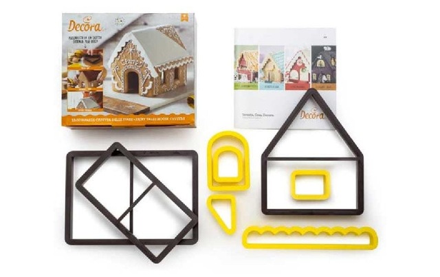 Ausstechform »Decora Lebkuchenhaus 8-teilig« Kunststoff 8 Stk. tlg.