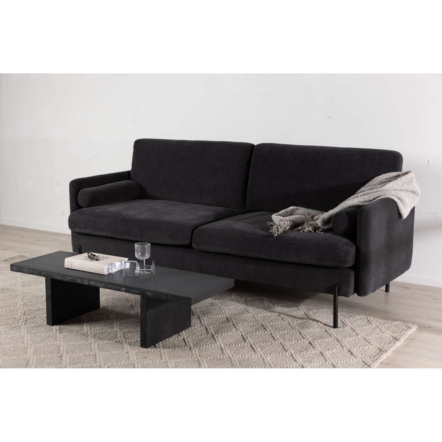 Venture Home Antibes Bank 87 x 86 x 209,5 - Donkergrijs