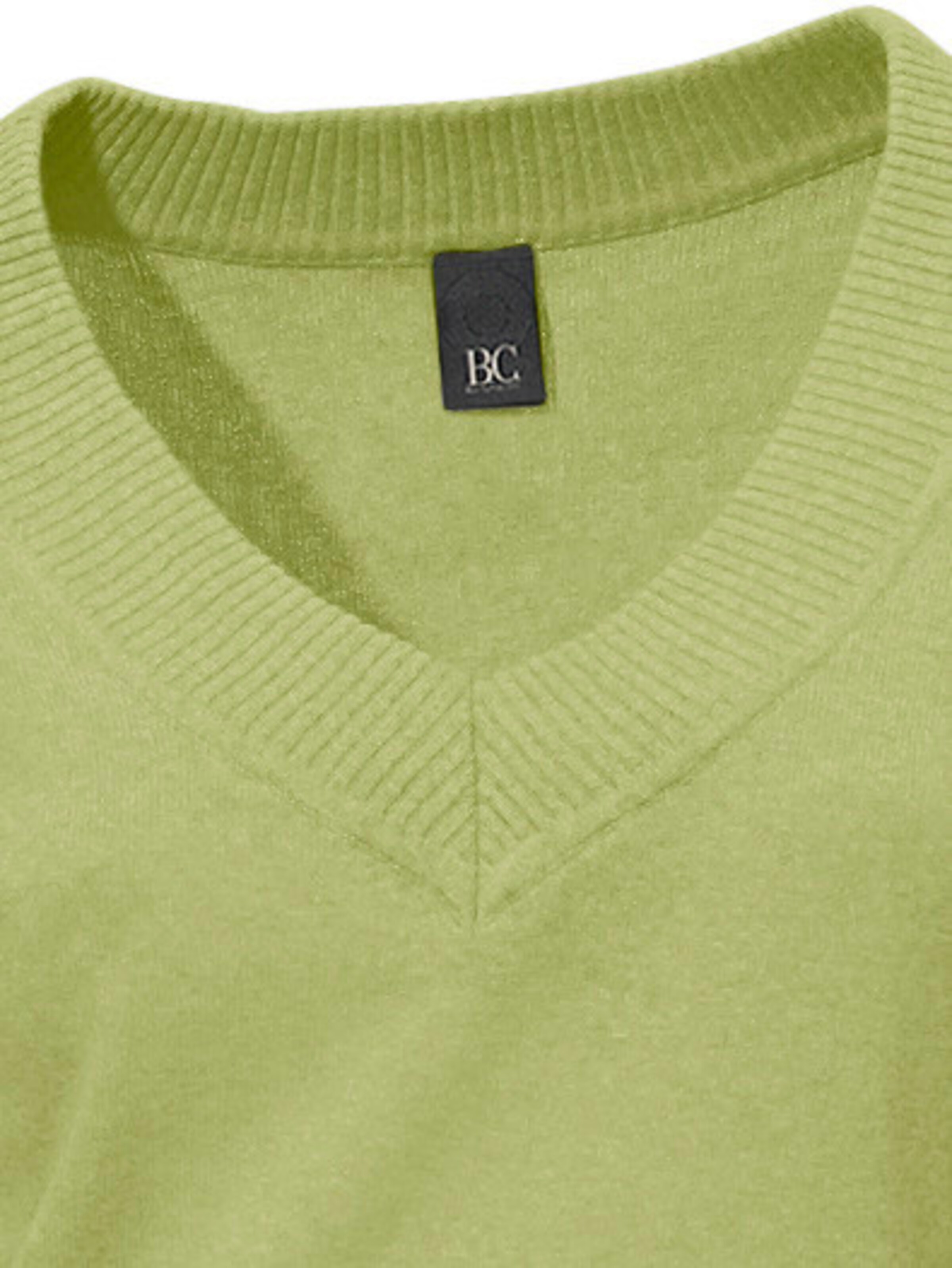 heine V-Pullover in kiwi