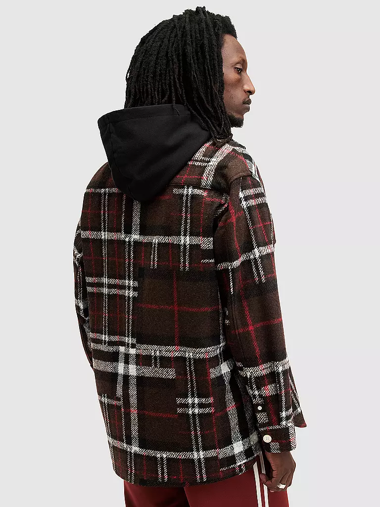 ALLSAINTS Overshirt REDWOOD  braun