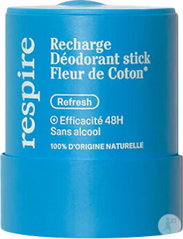 Respire Déodorant 48h Fleur De Coton Recharge 50g