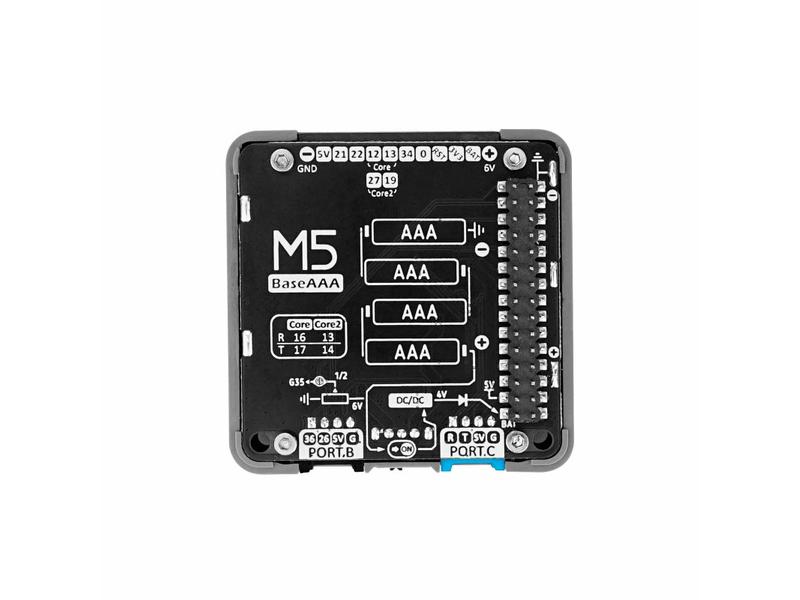 M5Stack Base AAA Batteriehalter M5Stack Basis mit Batteriehalter für 4 x AAA Batterien