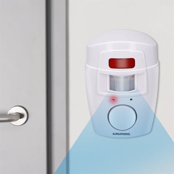 Grundig Bevægelsesdetektor med alarm inklusiv fjernbetjening