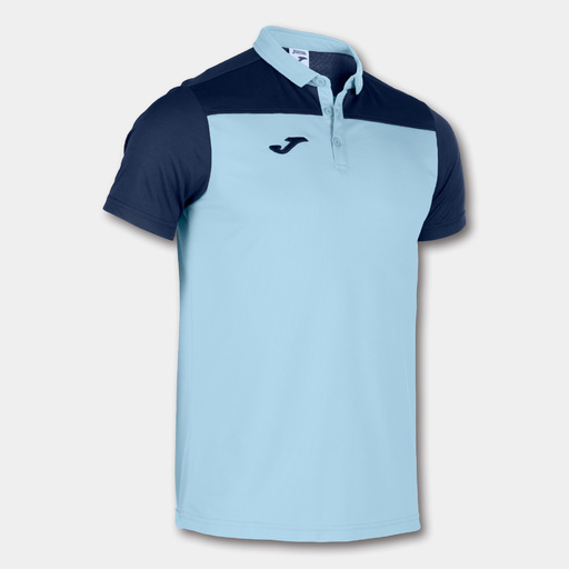 Polo de manga curta Joma Hobby II azul marinho