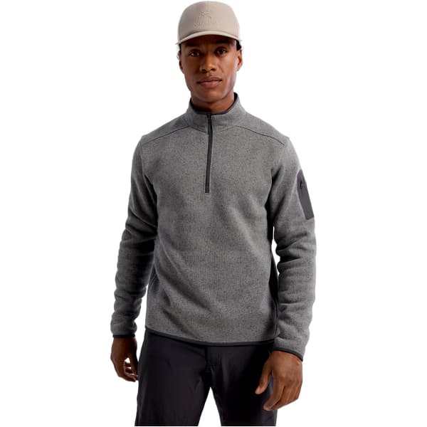Sweat polaire randonnée ARC'TERYX COVERT 1/2 ZIP M VOID HEATHER / GRAPHITE