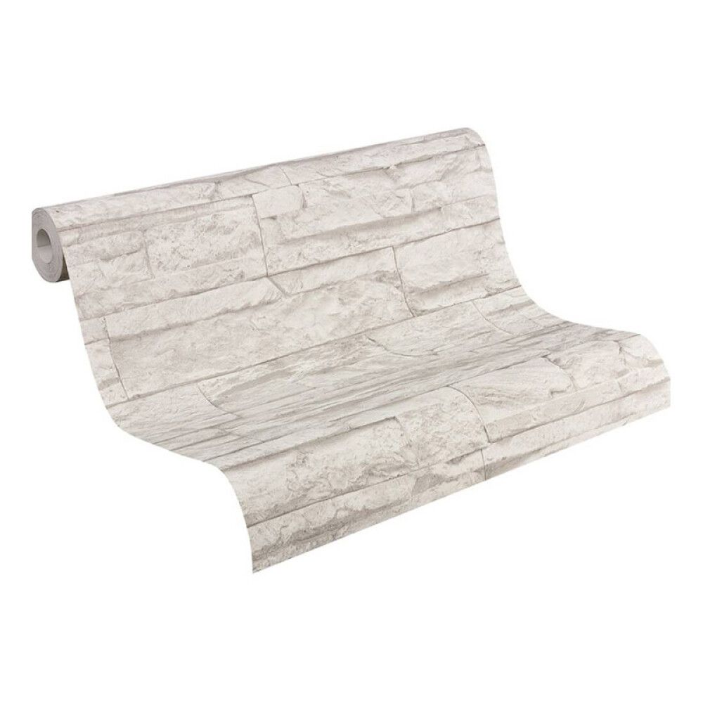 TAPET AS CREATION BEST OF WOOD&STONE 2 GRÅ