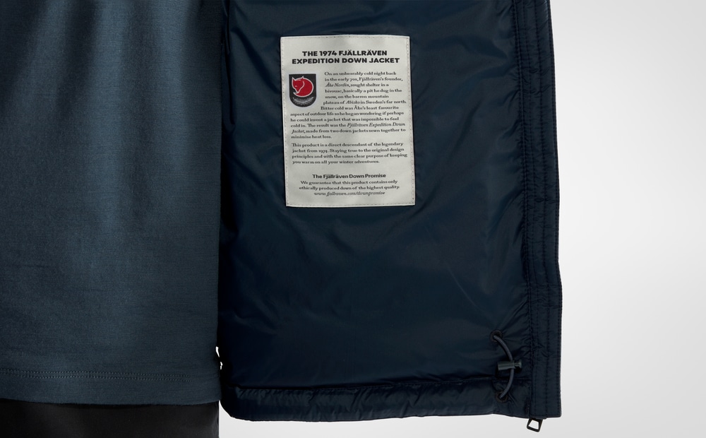 Fjällräven Expedition Pack Down Hoodie, Dame<br>Veldig lett dunjakke