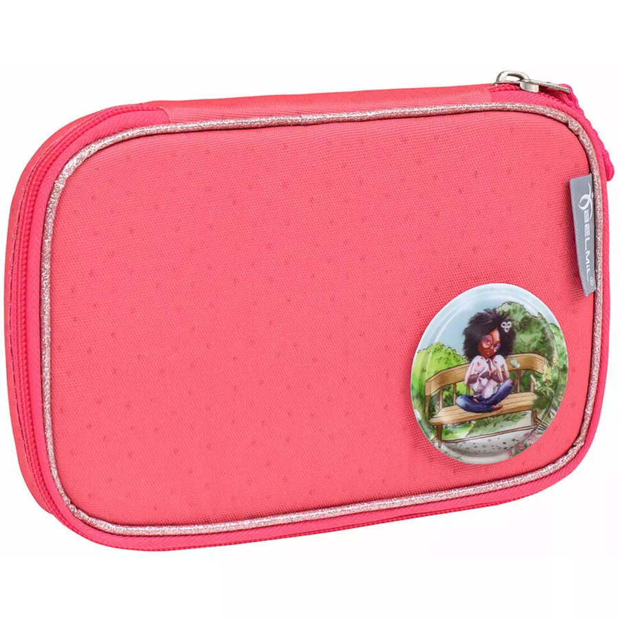 Belmil Schulranzen Smarty Schulranzen Set 6-teilig mit Brustgurt, Hüftgurt Sweet Candy