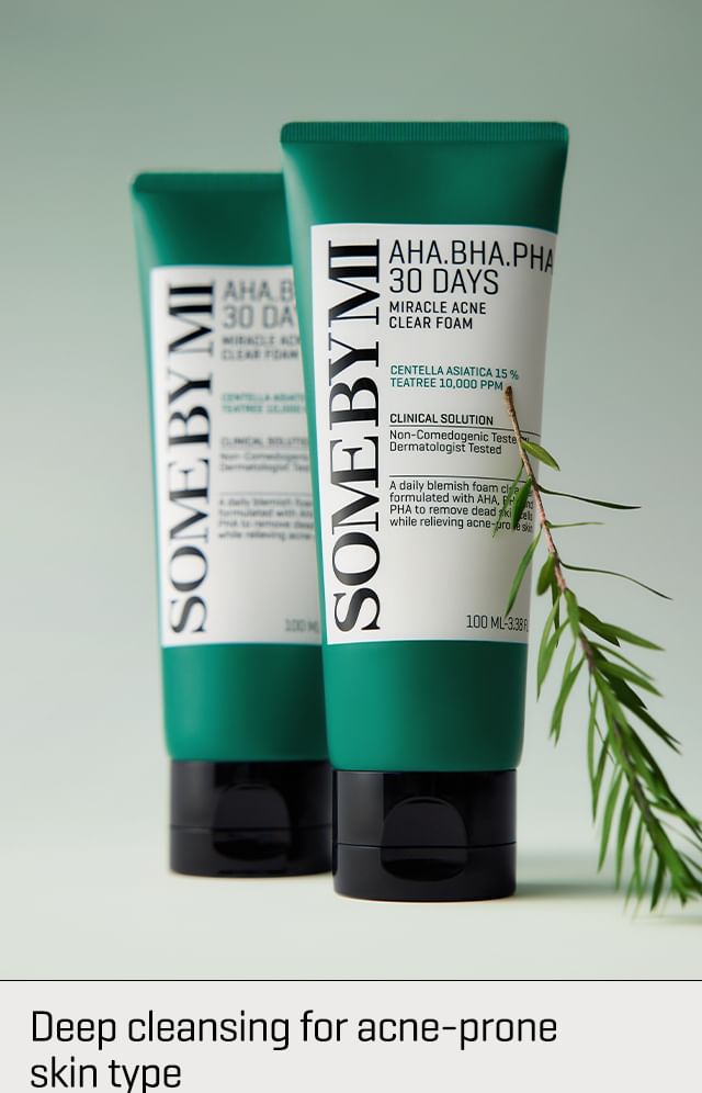 SOME BY MI - AHA,BHA,PHA 30 Dagen Wonderbaarlijke Acne Clear Foam