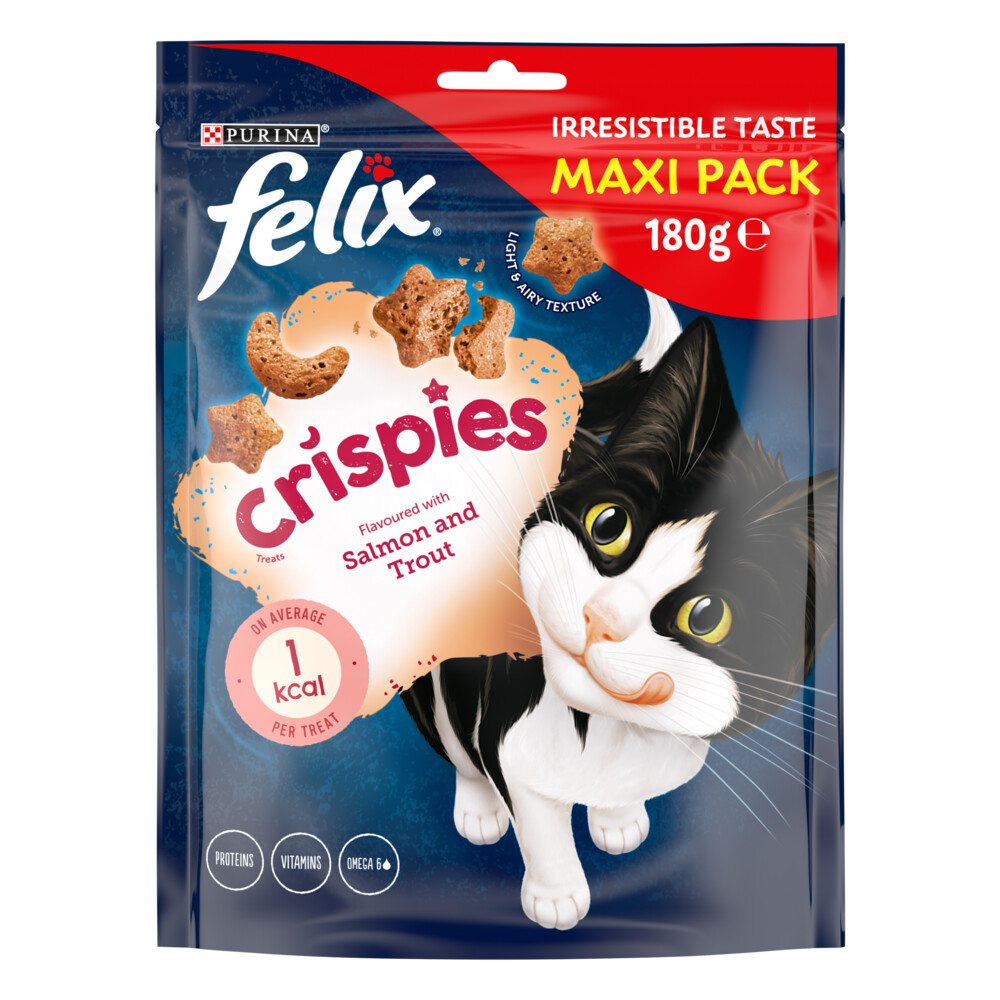 Felix Crispies Maxipack Zalm - Forel180 gr
