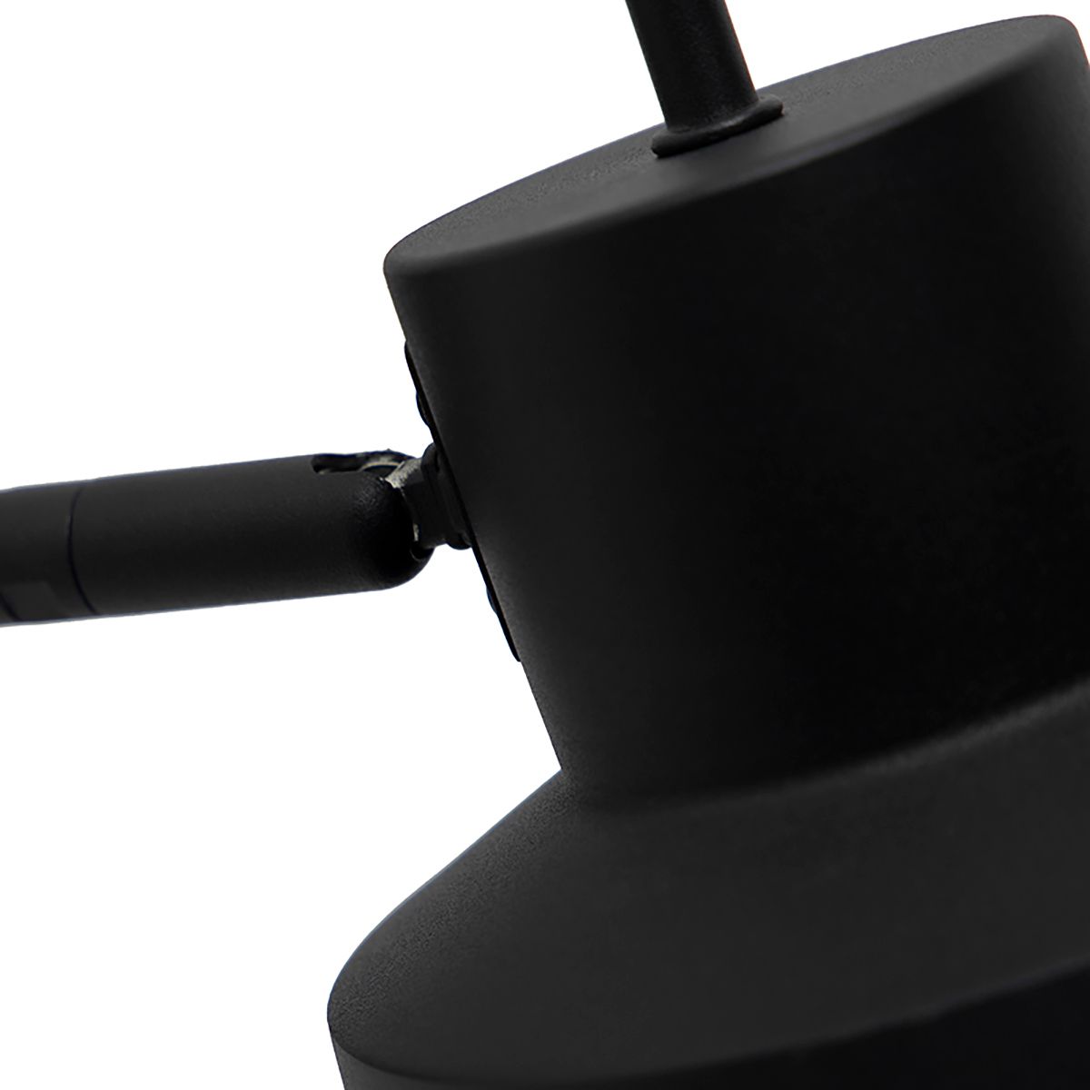 Smart wandlamp zwart incl. Wifi A60 - Chappie