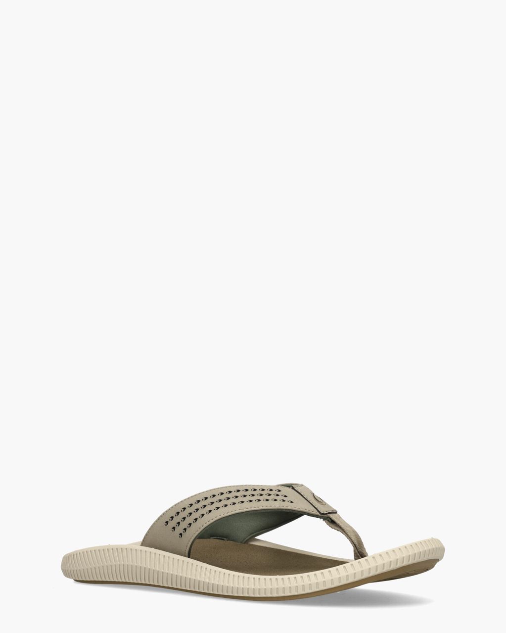 Olukai Ulele Grijs Herenslippers