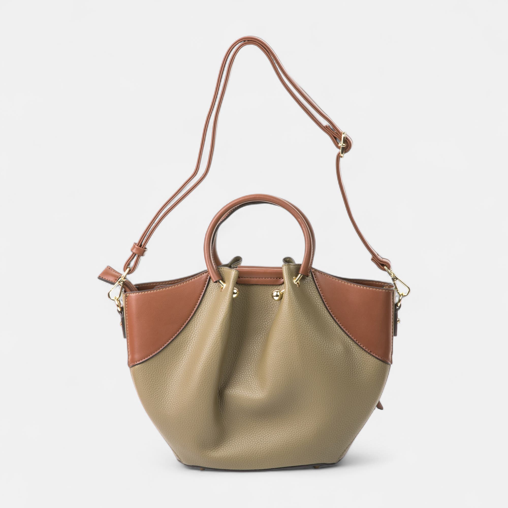 Sac à main kaki
