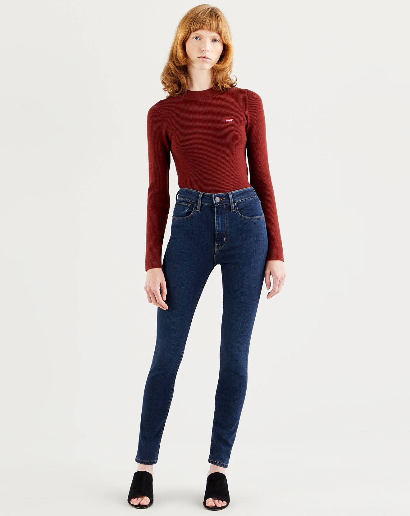 Levi's® Jean 721 High-Rise Skinny sculpt Santiago bleu