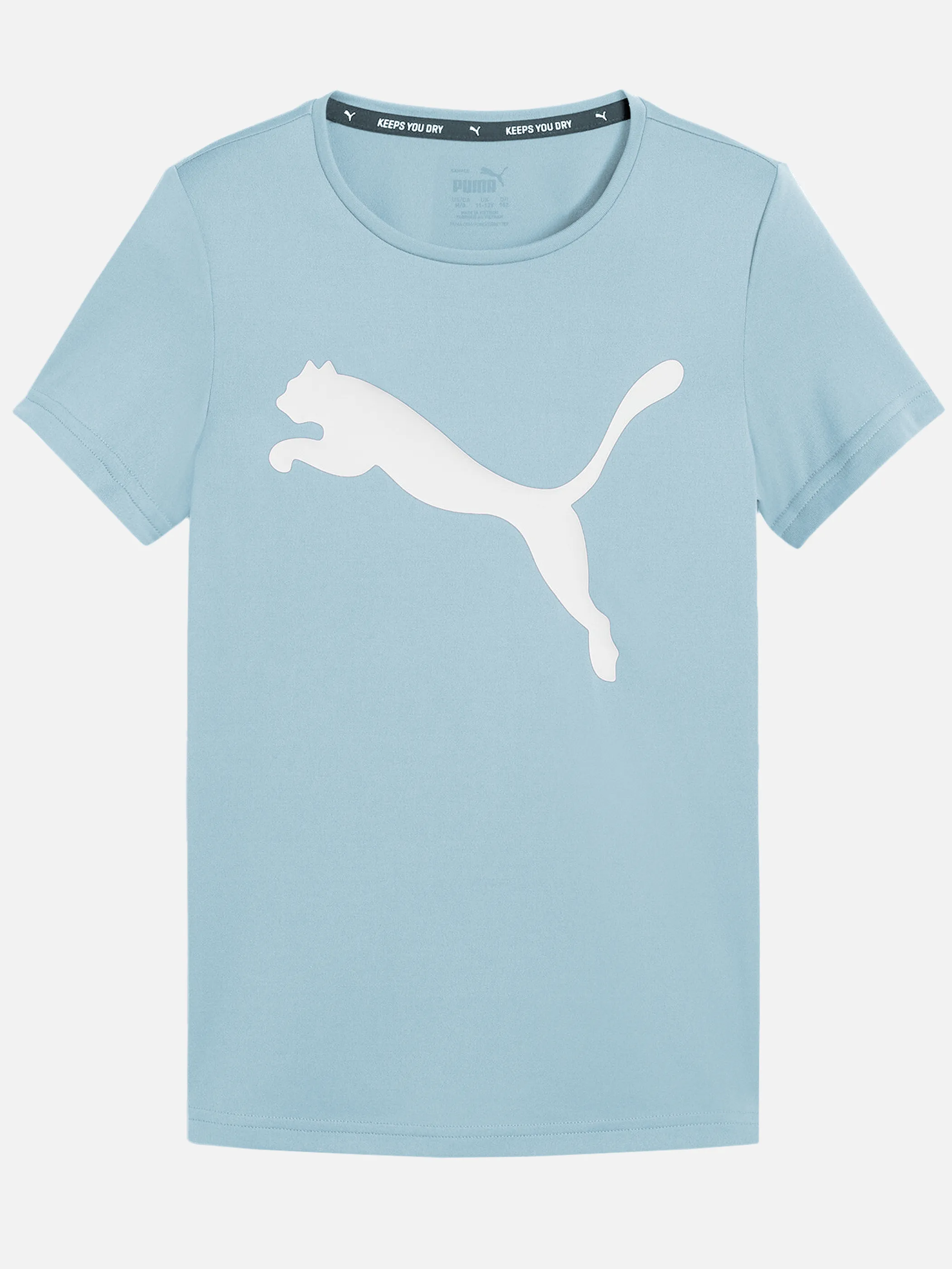 Mädchen T-Shirt mit Logoprint