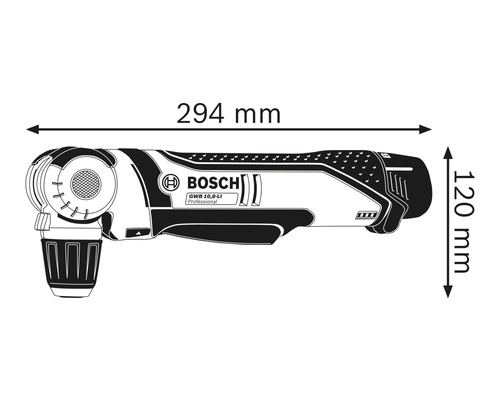 Bosch Professional GWB 12V-10 accu haakse boormachine, zonder accu en lader