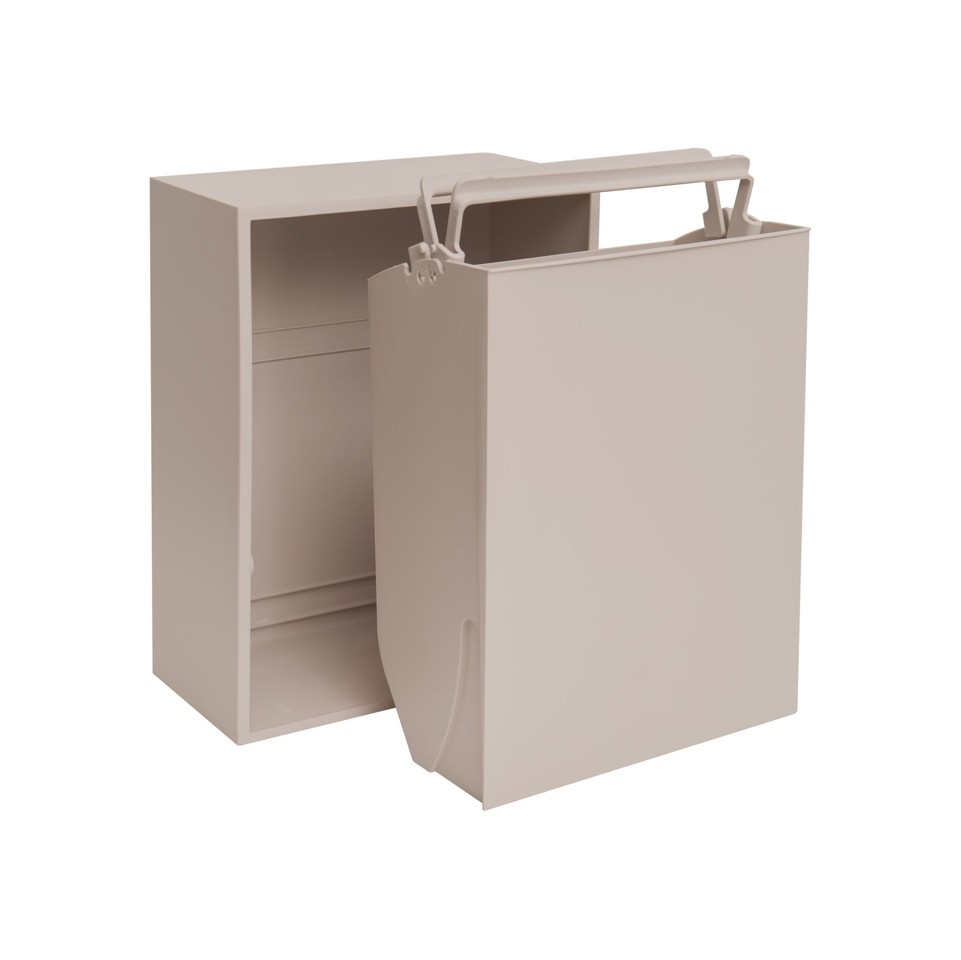 ReCollector - Recycling affaldsboks - Silver Cloud Grey