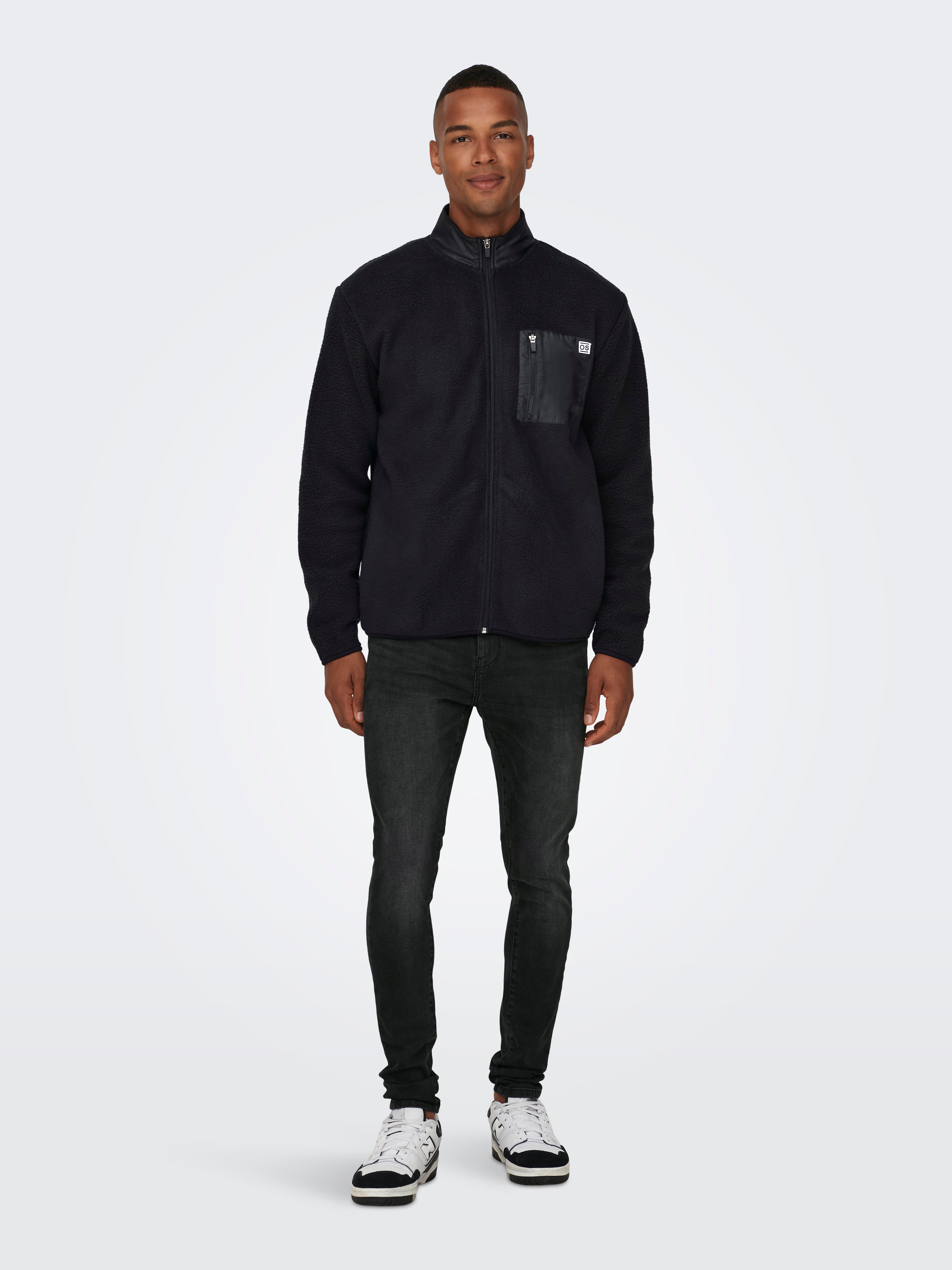 ONSJUST Sweatshirt Black