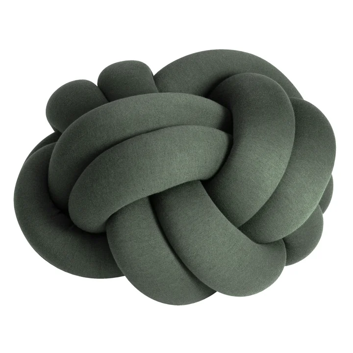 Design House Stockholm - Knot Kissen XL, grün