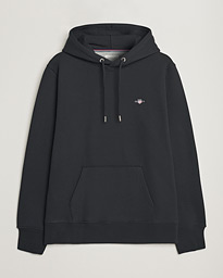 GANT Original Shield Logo Hoodie Grey Melange