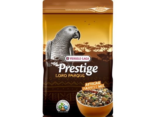 Versele Laga Ziervogelfutter Prestige Loro Parque Mix, 1 kg Angereicherte Samenmischung für Afrikanische Papageien
