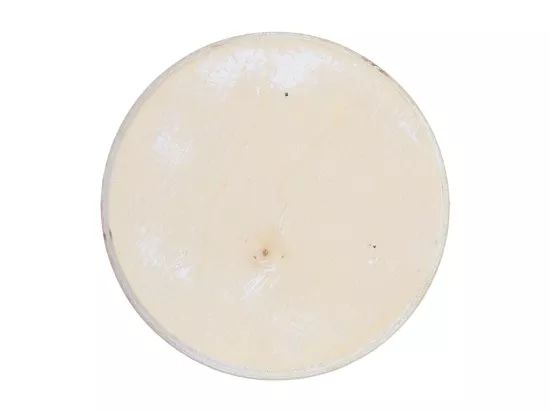 Support pour pot de fleurs en bois blanc 15x15x7h cm