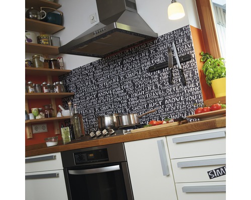 Pop-up paneel zelfklevend 94267-1 Krijtbord zwart