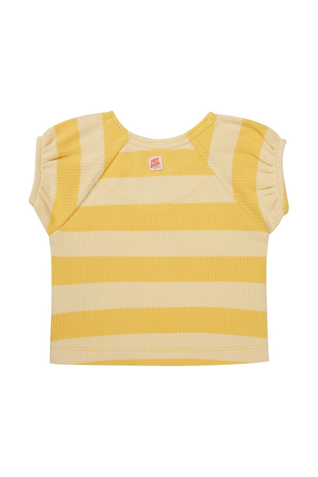Noppies Baby Top Menifee - Stripe Pattern Medium Yellow