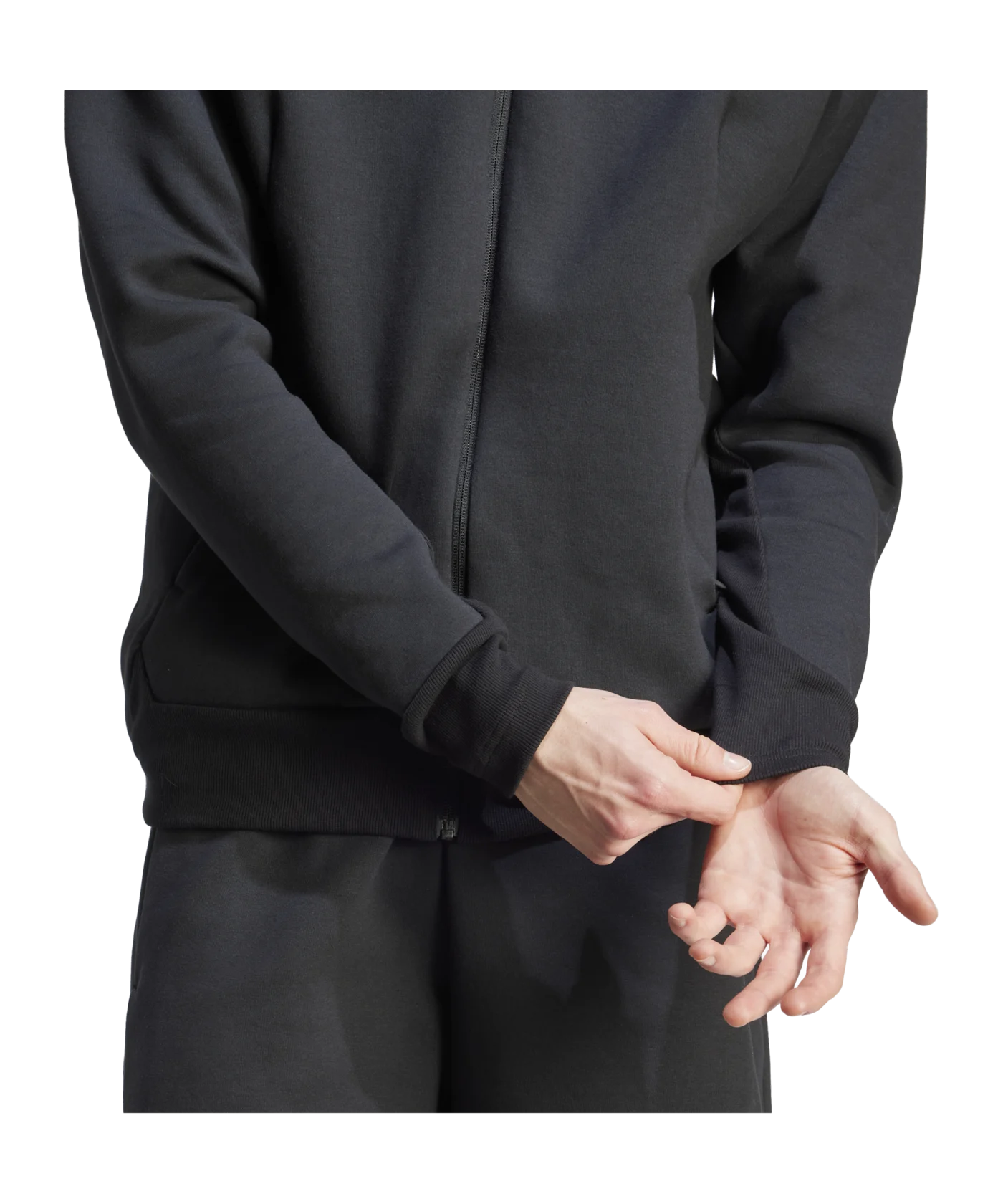 adidas ZNE Tracktop Kapuzenjacke Schwarz