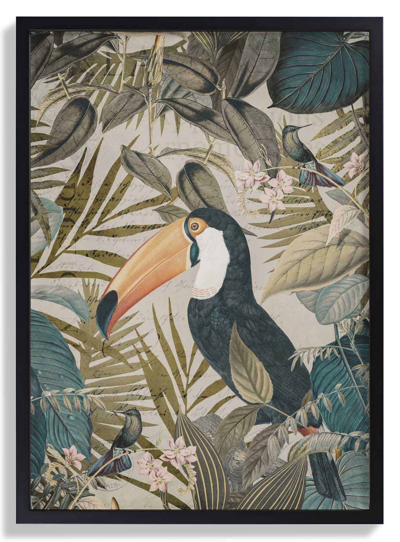 Vintage Jungle Toucan von Andrea Haase