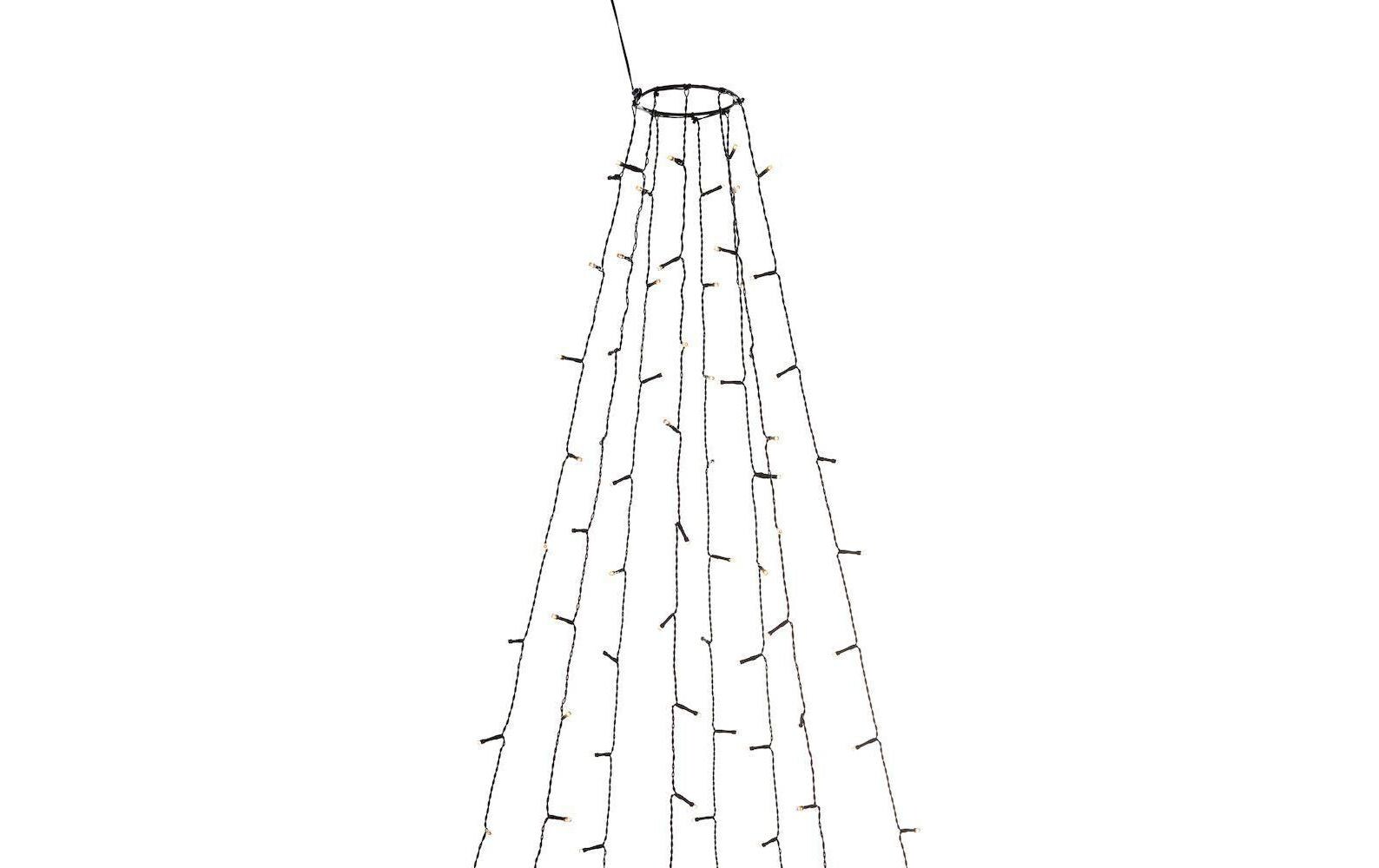 LED Baummantel mit Ring, 560 LED, 5.6 m, OutdoorLED Lichterkette für den Weihnachtsbaum