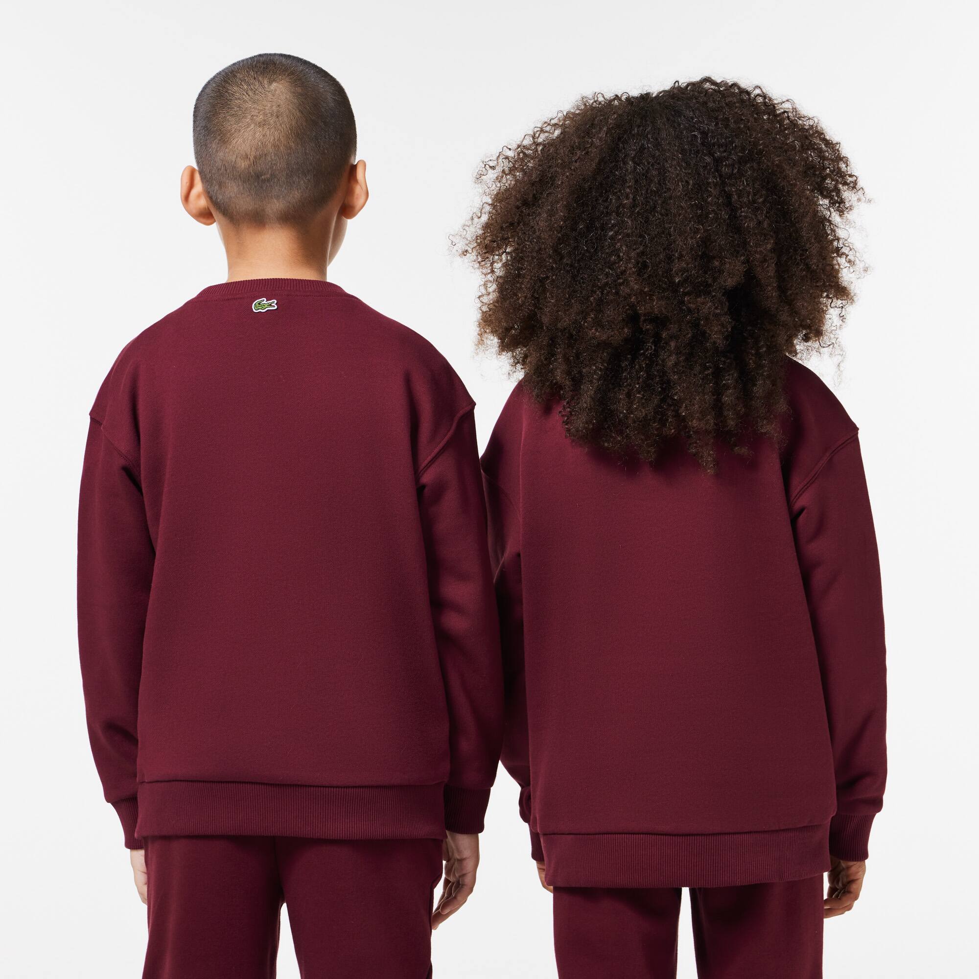 Sweatshirt Jogger avec imprimé signature Pullovers & Sweatshirts - Rouge - Lacoste - Enfant