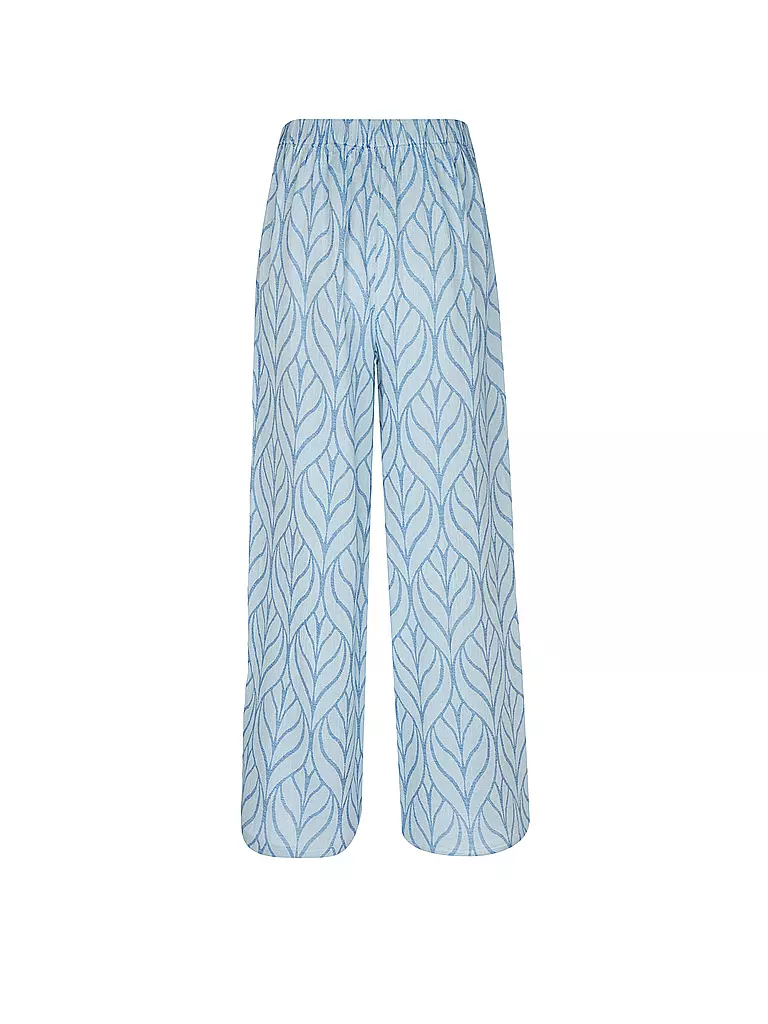 PEARL & CAVIAR Hose Wide Fit ZAKAR blau