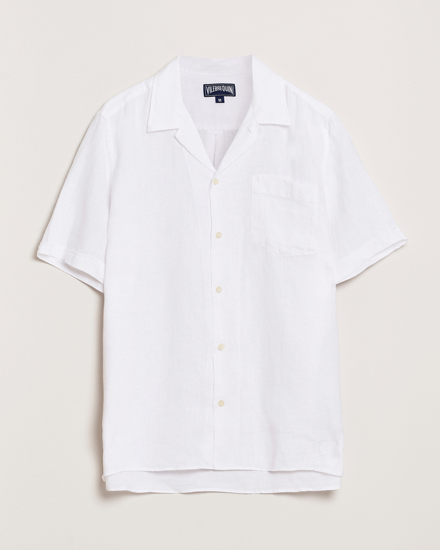 Vilebrequin Charli Resort Short Sleeve Shirt Blanc