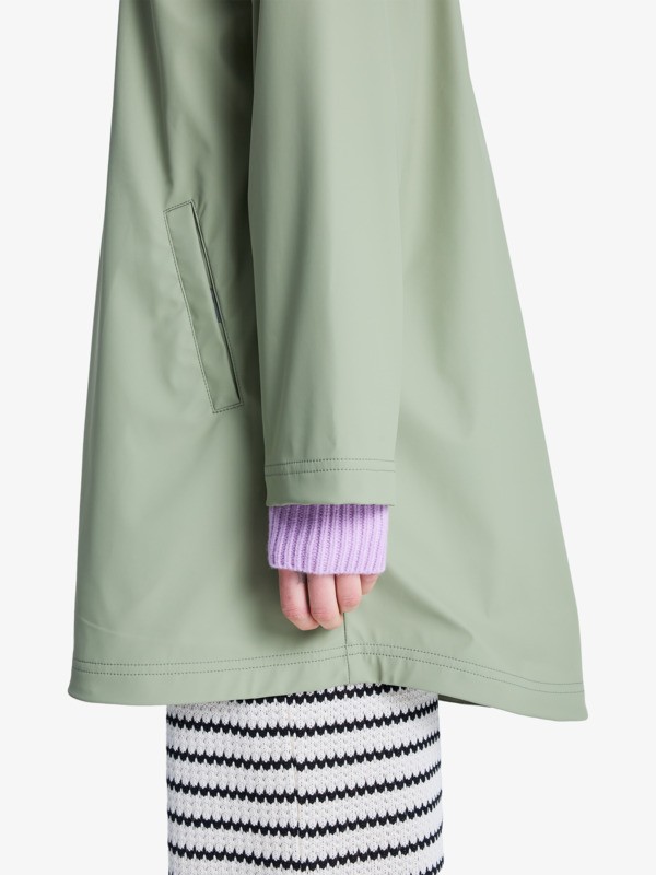 Raining Again Veste imperméable Vert Femme