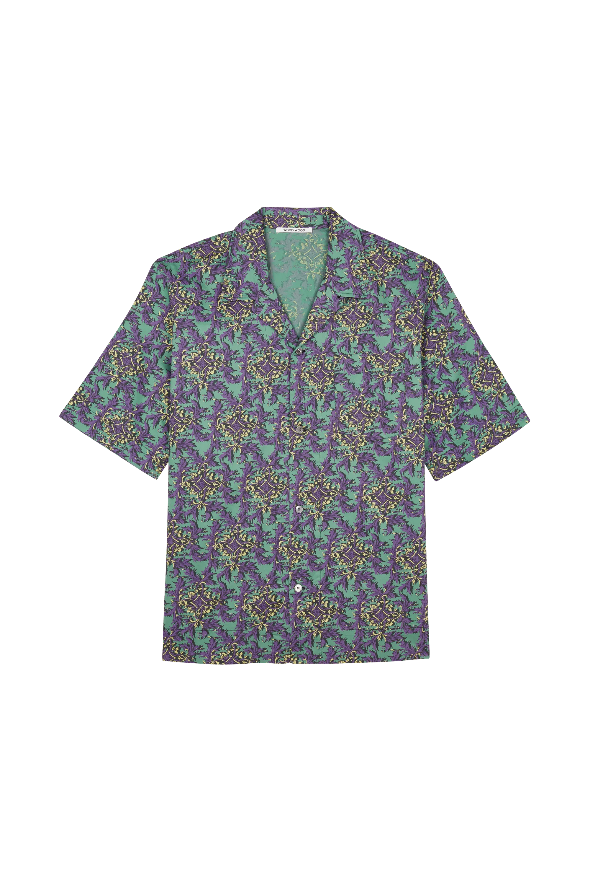 WOOD WOOD Chemise Johan chateau Vert