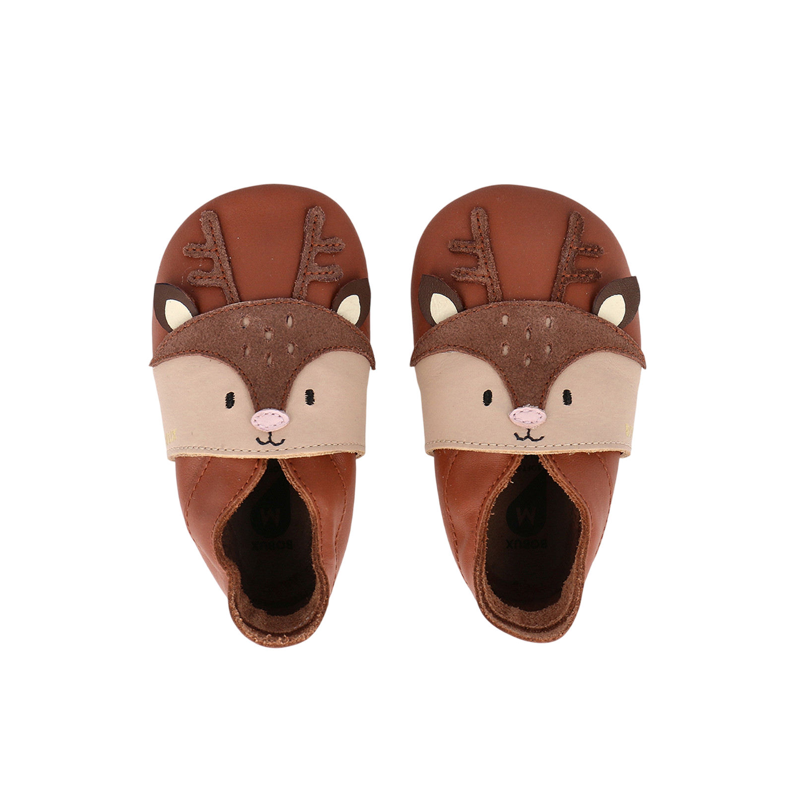 Bobux Fawn Soft Sole mocha beige